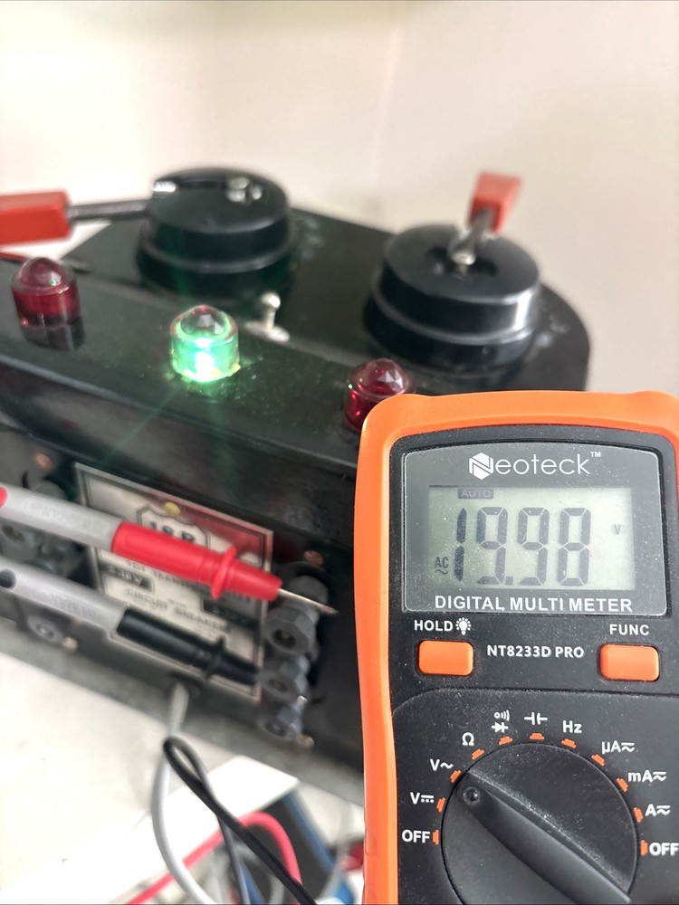 18B A F. 175W Dual Train Transformer with circuit breakers