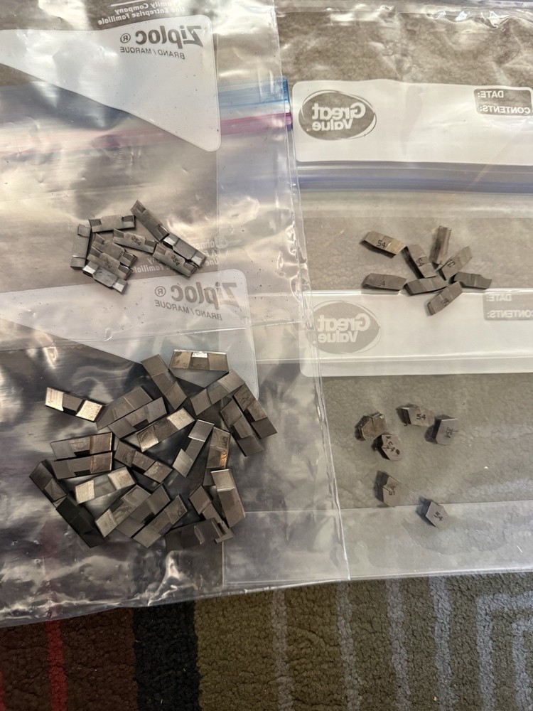 Carbide Lathe Inserts Mixed Lot Indexable Turning Tool Bits