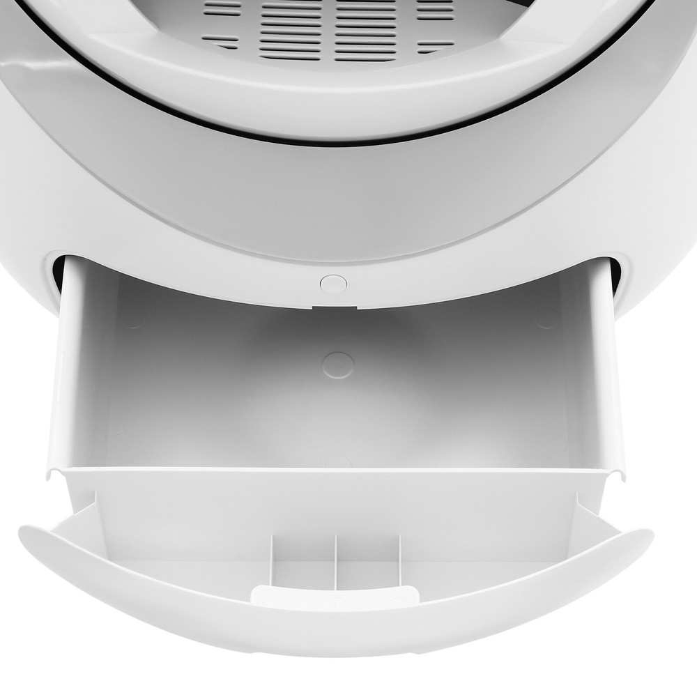 60L Automatic Cat Litter Box Self-Cleaning Robot Odor Removal WiFi APP Control