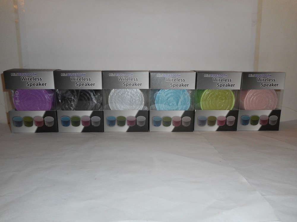 MINI BLUETOOTH WIRELESS SPEAKER *SEE VARIATIONS FOR COLORS* NEW IN BOX