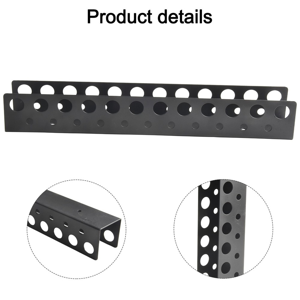 Wall Mounted Tool Holder with 23 Slots Efficient Organization for Garages