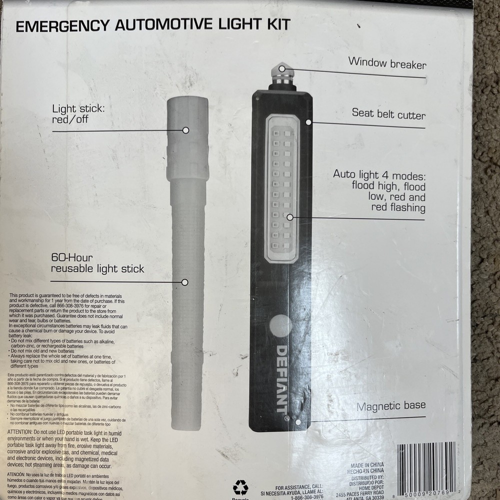 Defiant Emergency Automotive Light Kit