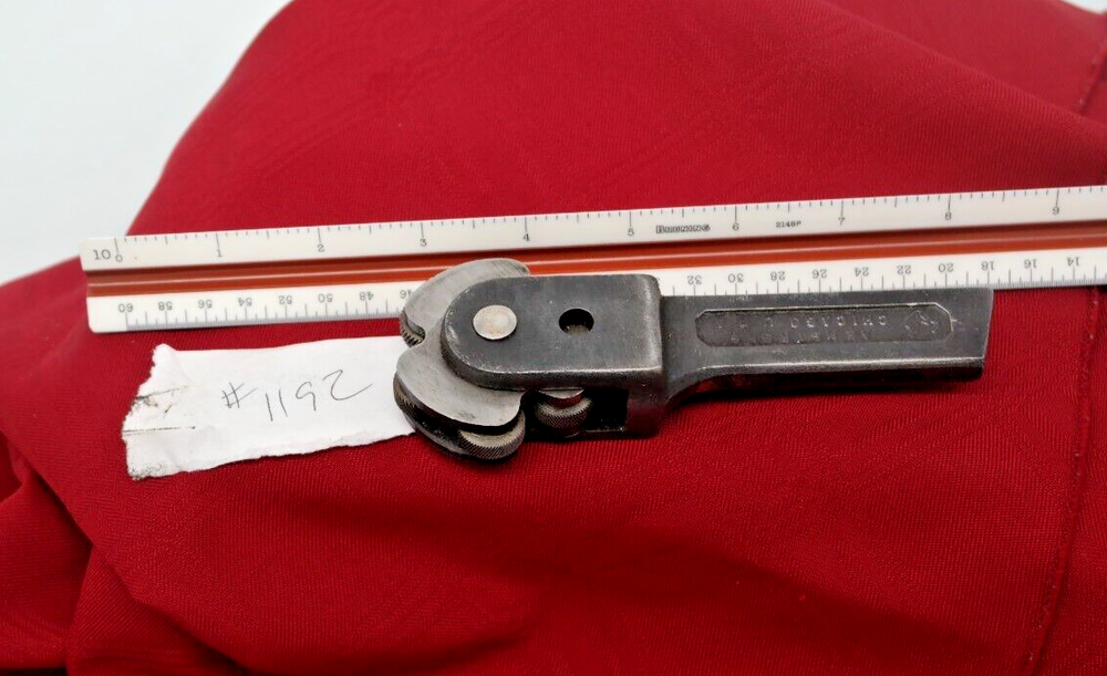Armstrong No. 3 K-0 Knurling Tool with Drop-Forged Handle