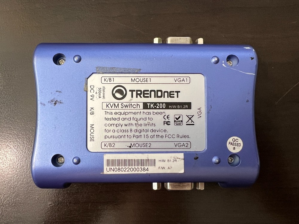 TRENDnet TK-200 KVM2 Switch