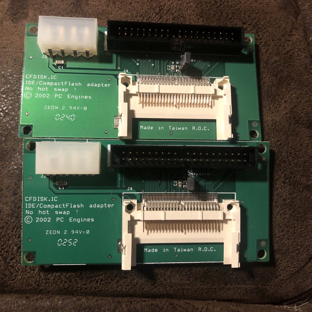 PC Engines CFDISK.1C IDE Compact Flash Adapter