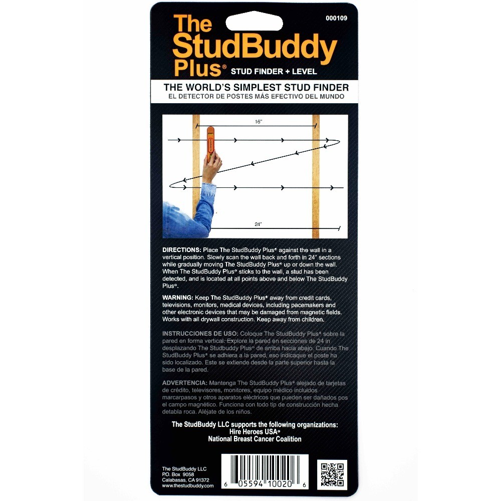 Plus Magnetic Stud Finder