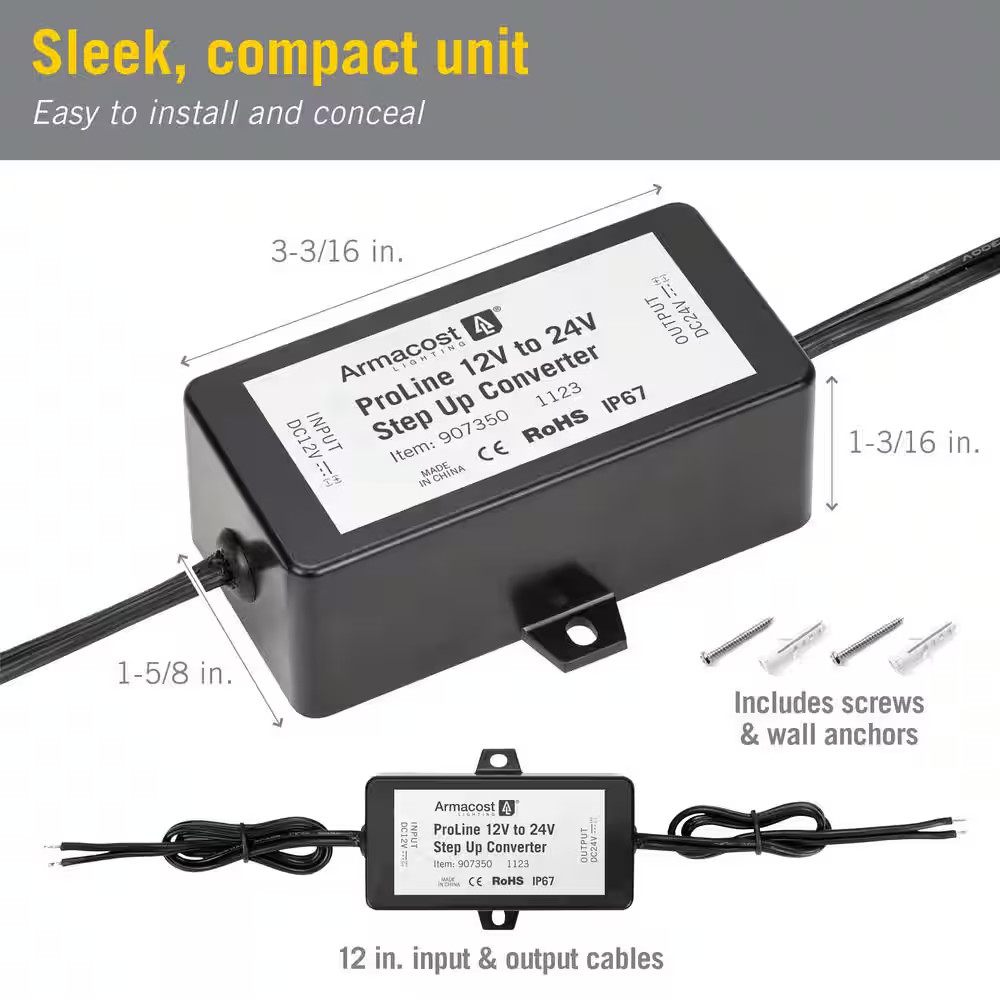 Proline 12-Volt to 24-Volt Step up Converter