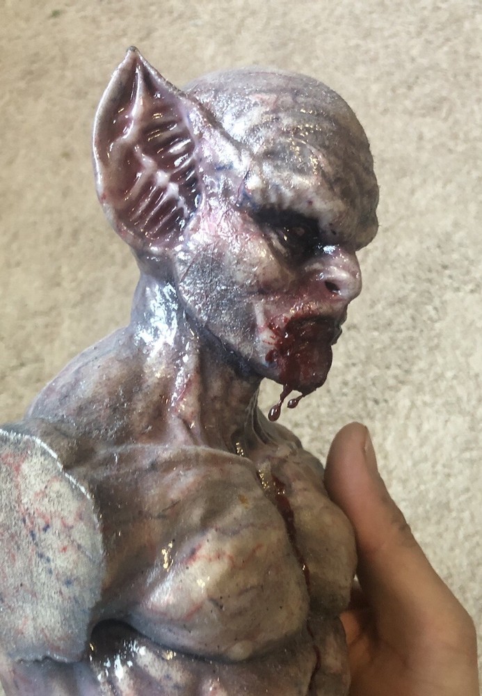 Hand Painted Dracula Vampire Bust