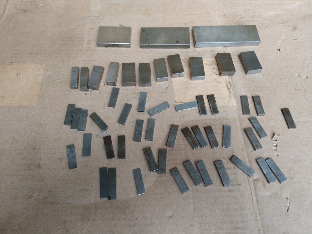 Misc. LOT of Precision Gage Blocks  Starrett Webber