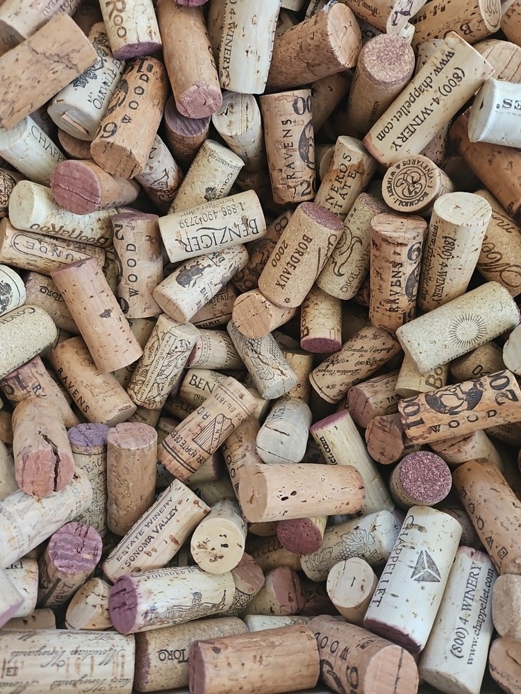 Natural Wine Corks 1480+ Count Used