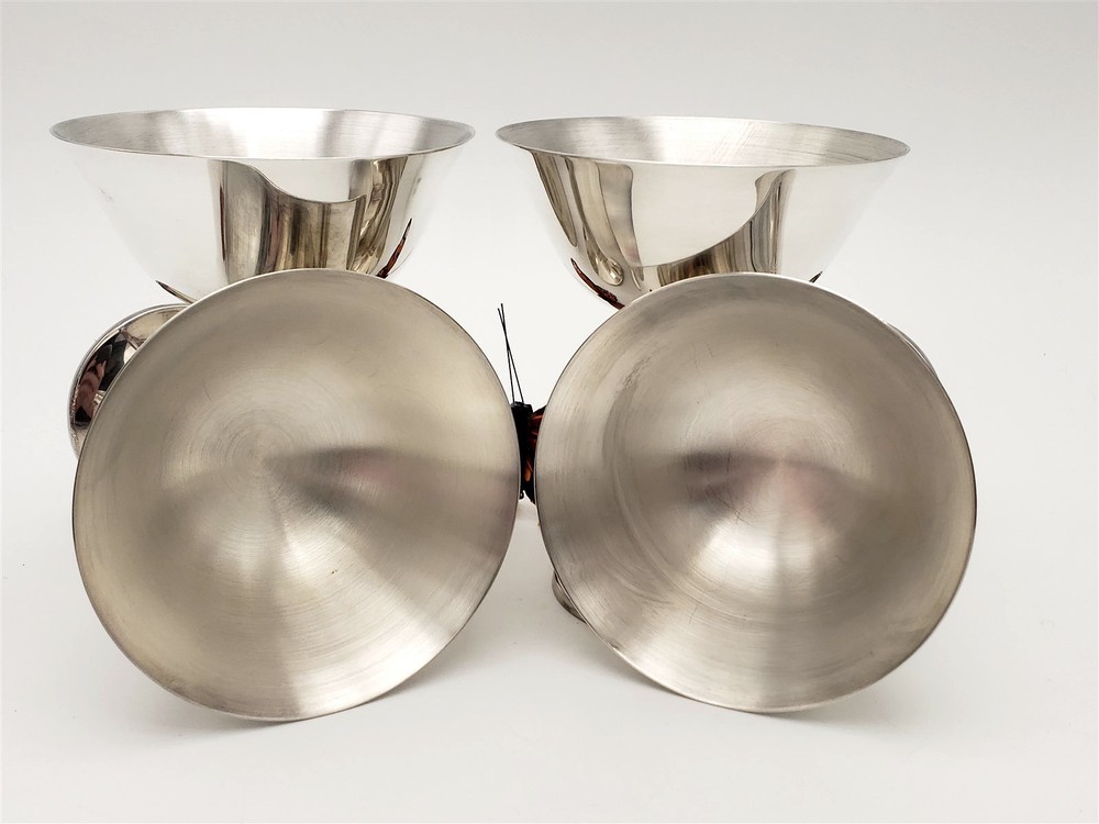 Salem Silver Plate Champagne Cup Set