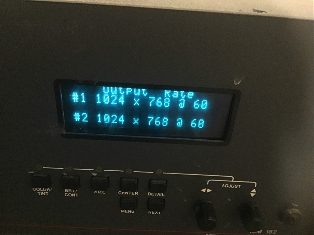 Extron Integration Scaling Matrix ISM 182