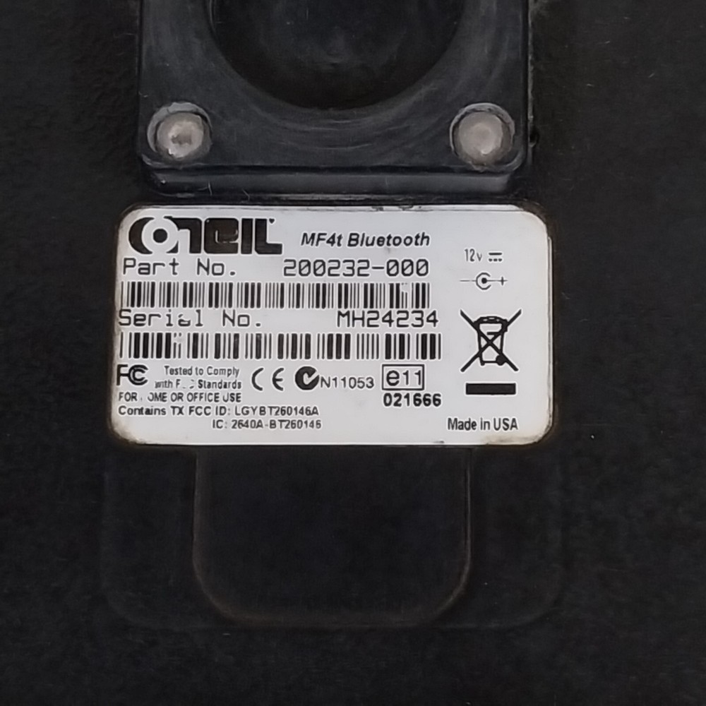 Datamax ONeil MF4T Bluetooth Receipt Label Printer Tested / No Power Supply