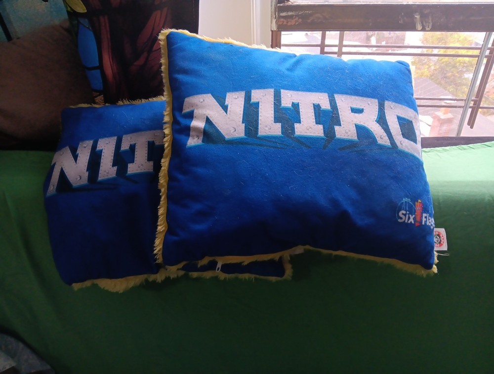 Six Flag Official Nitro Pillows