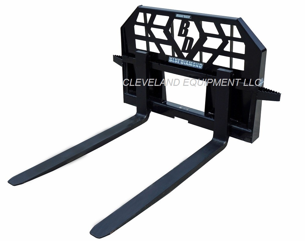5000# PALLET FORKS & FRAME ATTACHMENT Telescopic Forklift Telehandler for Bobcat