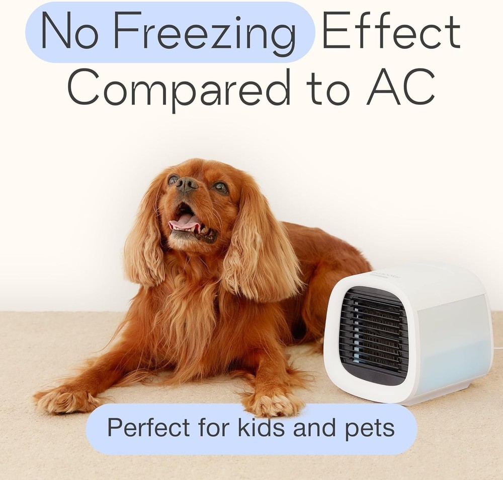 Energy-Efficient Mini Air Conditioner - Quiet Personal Cooler for Office & Tent