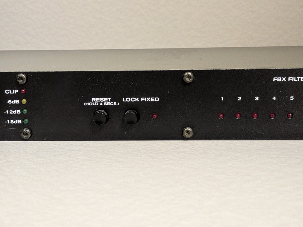 SABINE FBX901 Feedback Exterminator No Power Cord / Untested