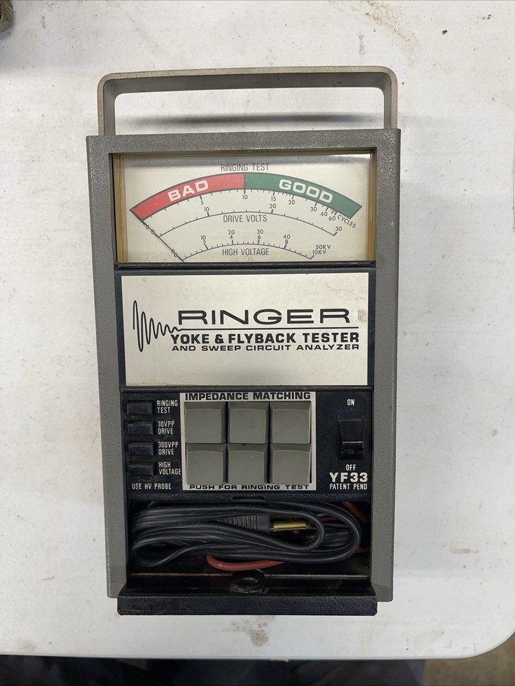 SENCORE RINGER YF33 YOKE & FLYBACK TESTER AND SWEEP CIRCUIT ANALYZER