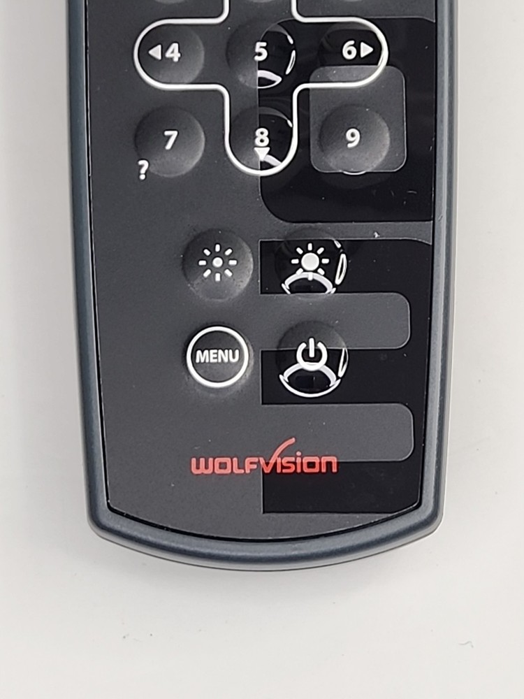 Original WolfVision EYE-14 Remote Control For Ceiling Mounted Document Camera