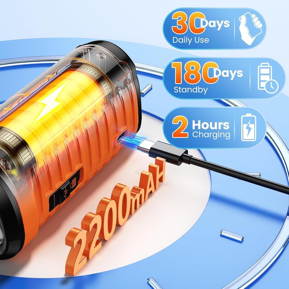 Portable Ultrasonic Bark Control Device - 30 Days Charge - Compact & Effective