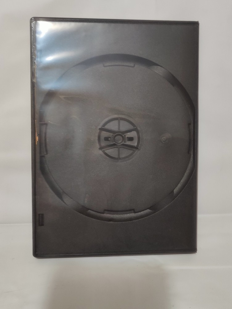 Standard black single CD/DVD cases pack of 5