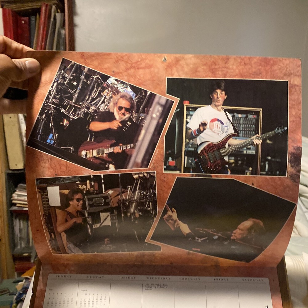 Vintage Grateful Dead Calendar 1995