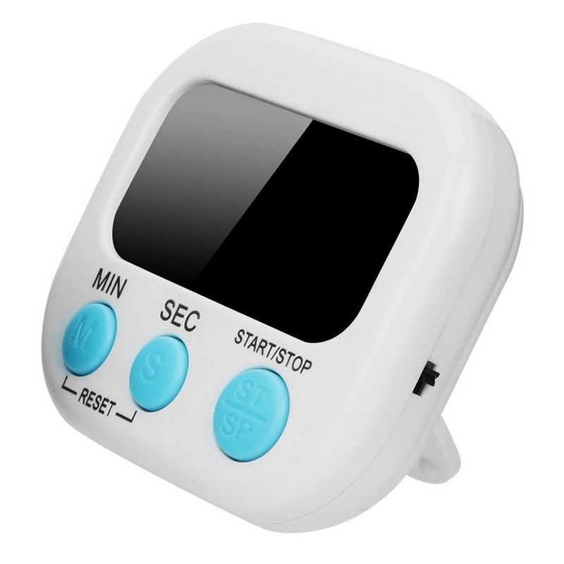 Digital Kitchen Timer Magnetic Cooking Clock Loud Alarm Large LCD Display