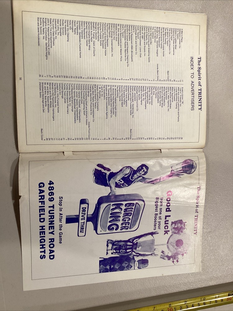 1979 Trinity v Ashtabula Saint John High School Football Program
