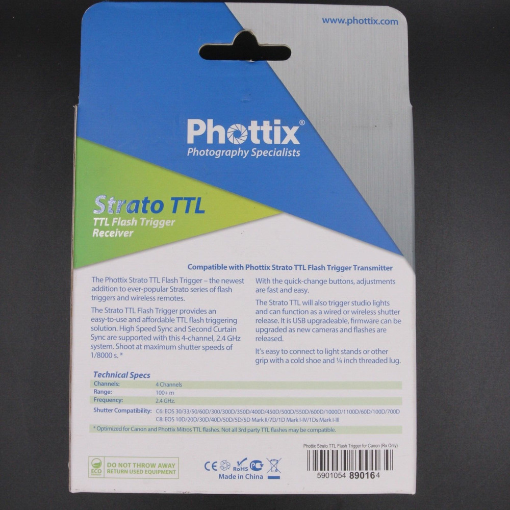 Phottix Strato TTL Flash Trigger Receiver for Nikon