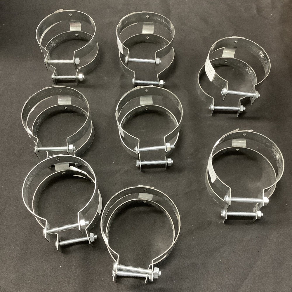 DuraVent PolyPro 3" Diameter Locking Band Clamp 3PPS-LBC (QTY 8) H4