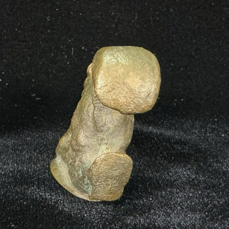 Vintage Brass SQUIRREL BOTTLE OPENER Figural JOHN WRIGHT? Solid Cast