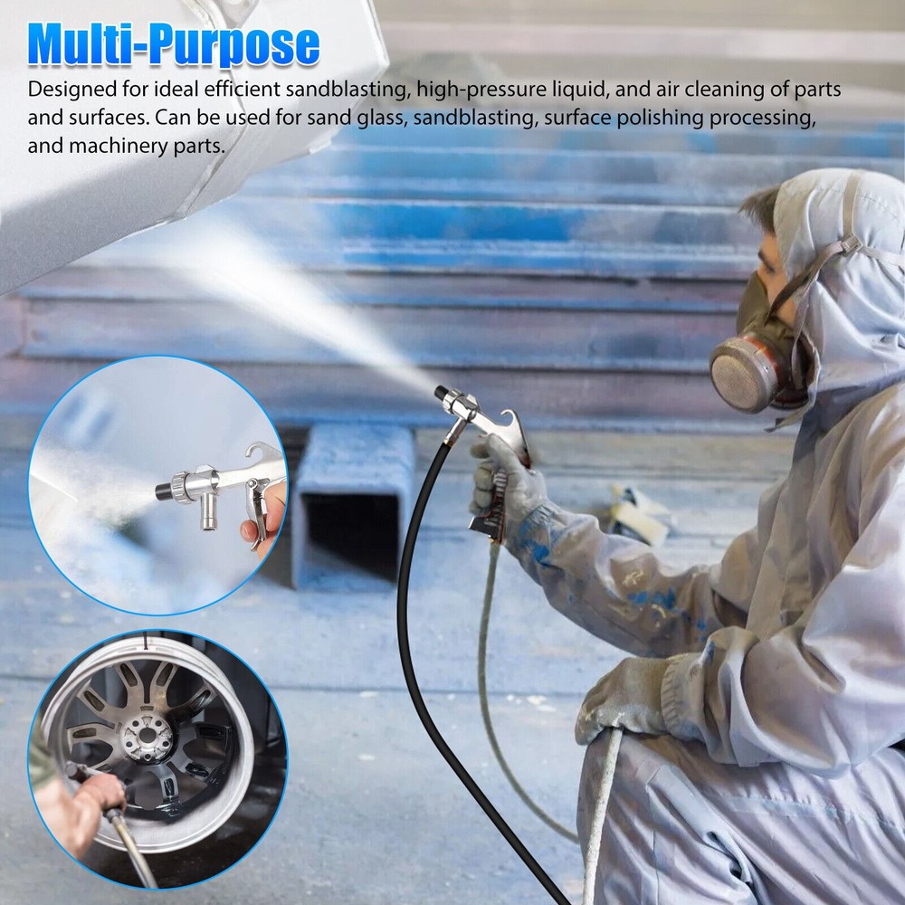 Sandblaster Air Cleaning Sandblasting Part Sand Blaster Nozzle Pneumatic Tool