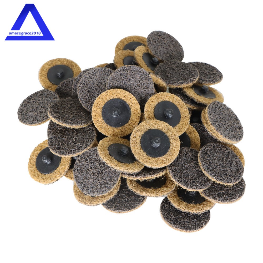 50-Pack 2" Coarse Grit Surface Conditioning Discs for Die Grinders