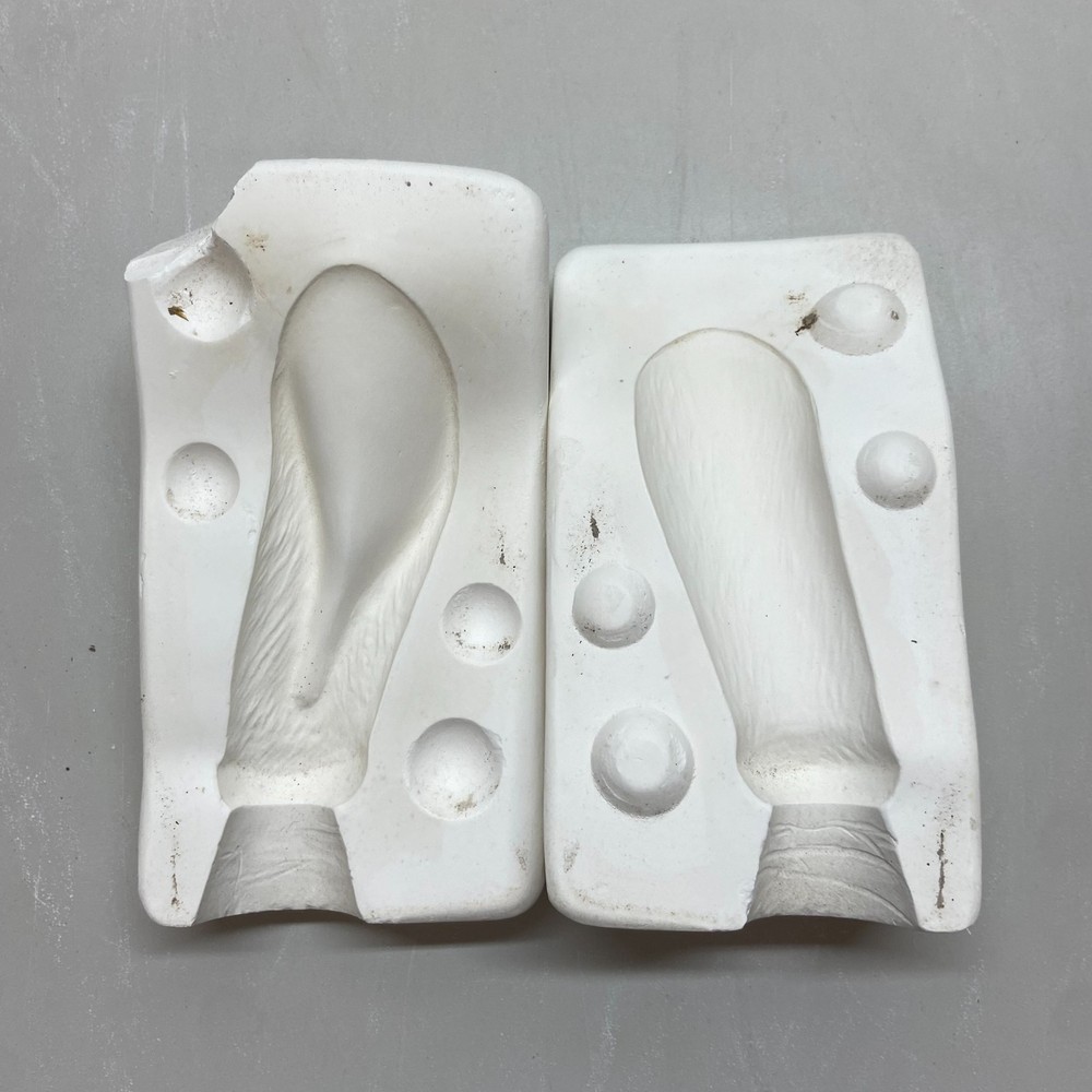 Ceramic Slip Casting Mold Tail Animal Vintage