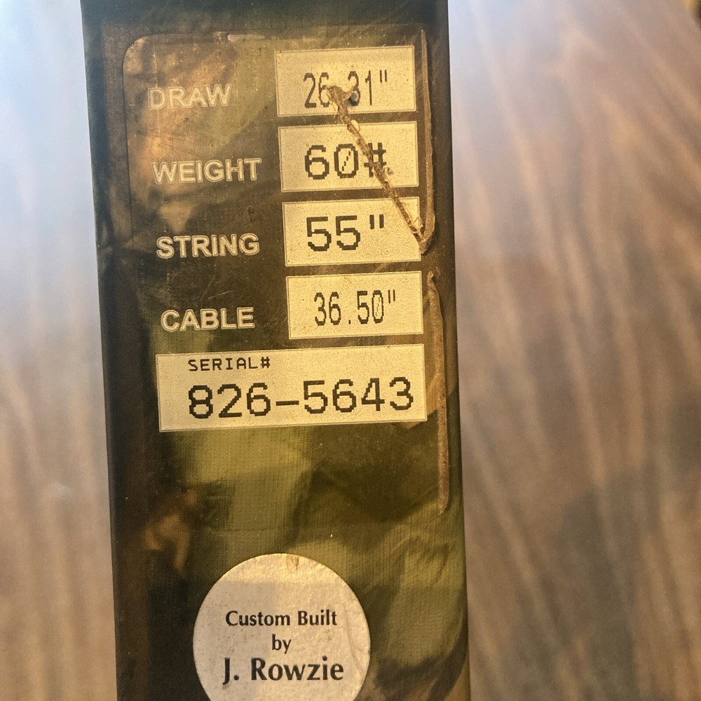 Parker Buck Hunter 26-31” Draw 60#