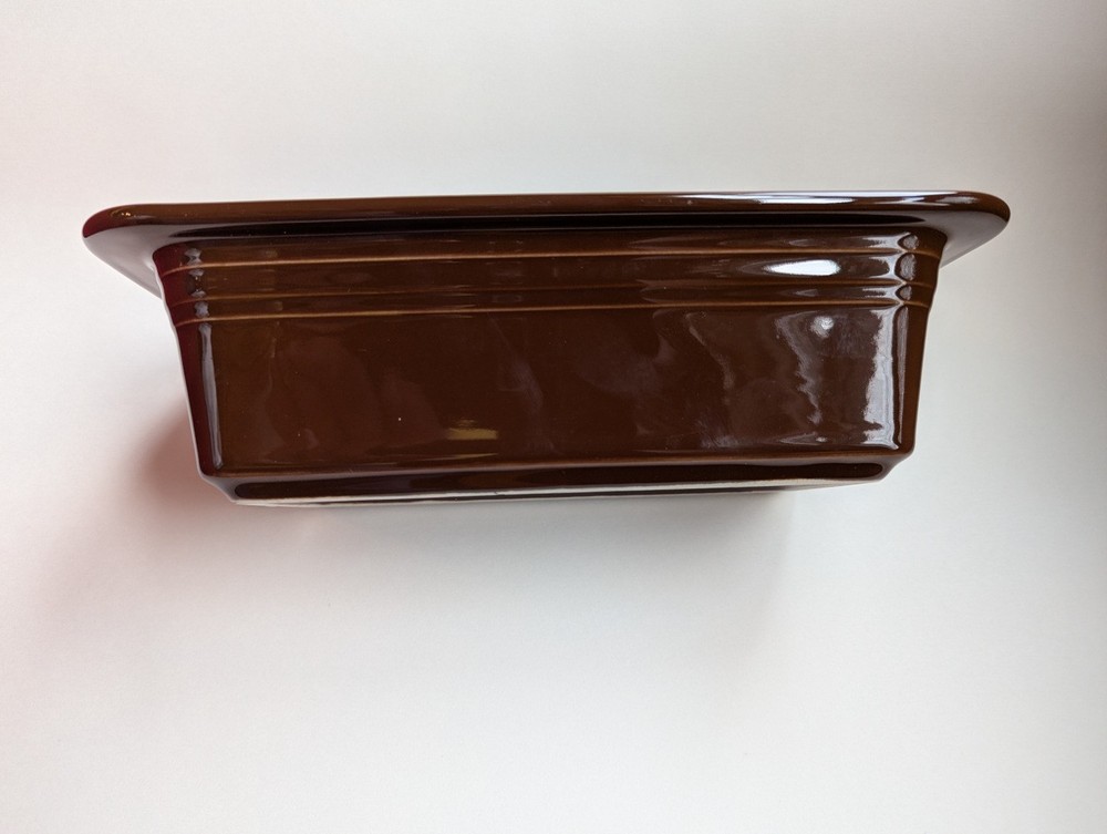 Fiesta Loaf Pan Chocolate Used Once