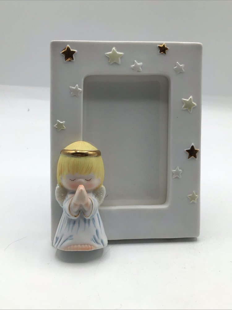 Hallmark Praying Angel Ceramic Frame