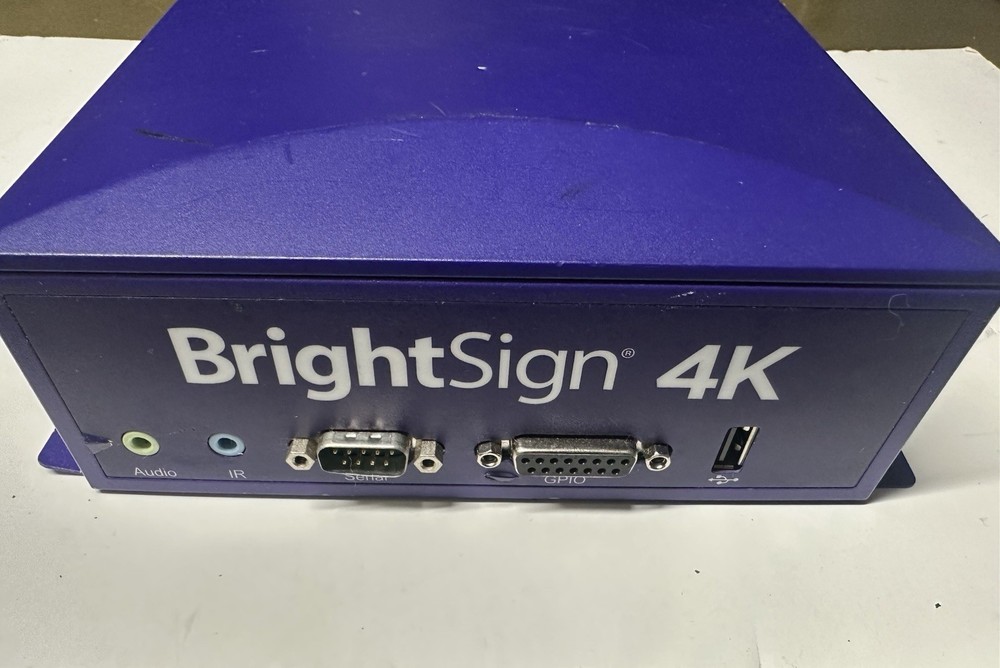 BrightSign 4K1142-WW Networked Basic Interactive (Power Supply not included)