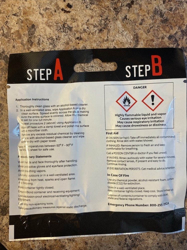 Crystal Fusion Windshield Ceramic Coating