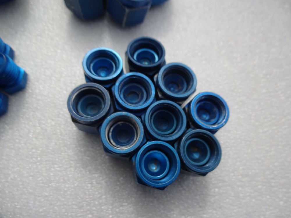 Various Pressure Flared Plug-Tube Fitting, Threaded - Aluminum (59pcs)