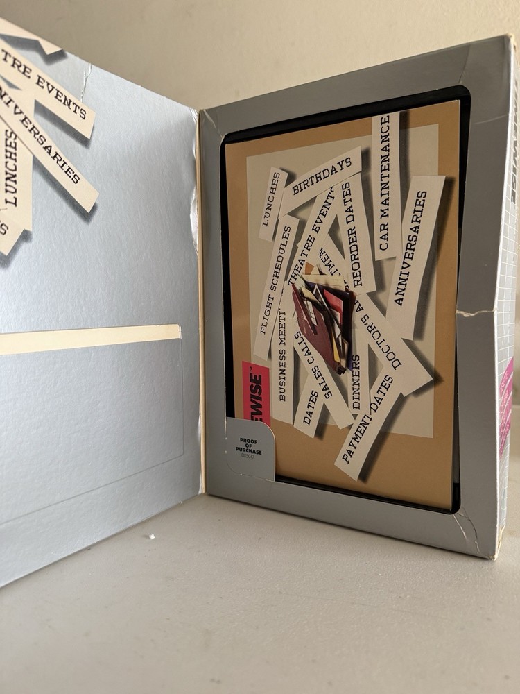 Atari Timewise Time Management Program Brochure & Diskette for Atari DX5047