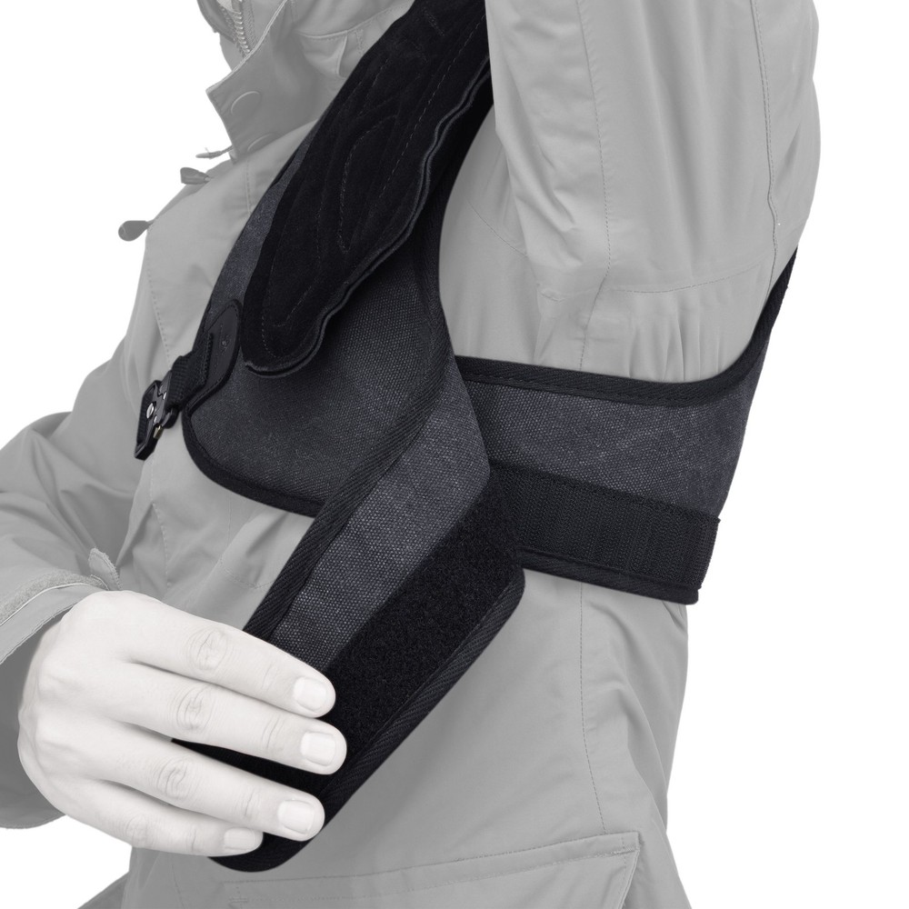 Adjustable Shooting Recoil Shoulder Protective Pad Vest for Left Shoulder Hunter