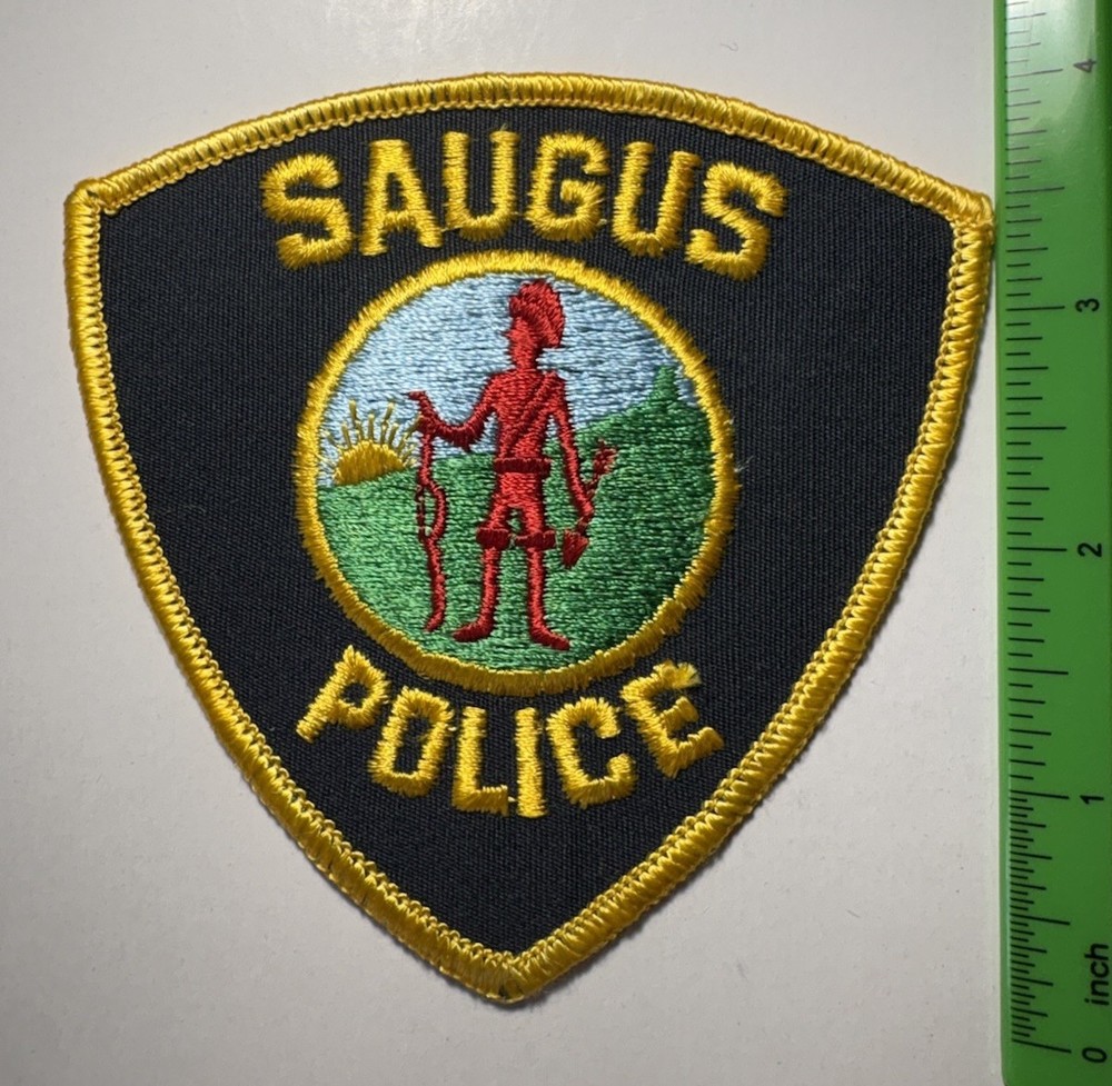 Saugus Massachusetts Police Patch