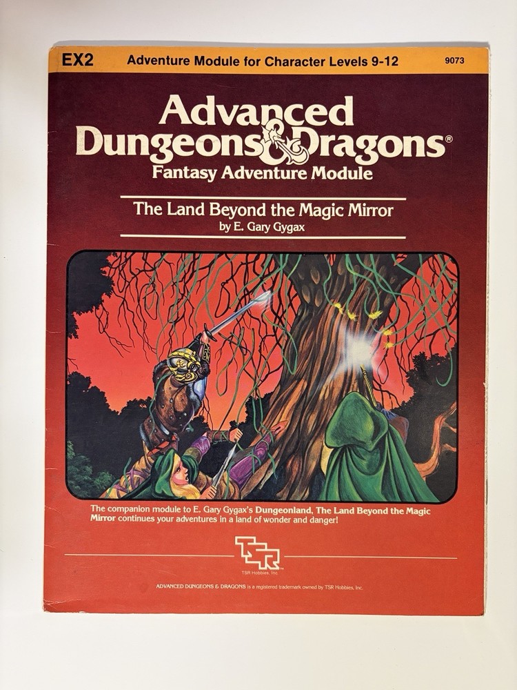 Land Beyond the Magic Mirror Module EX2 | Advanced Dungeons & Dragons | TSR 9073