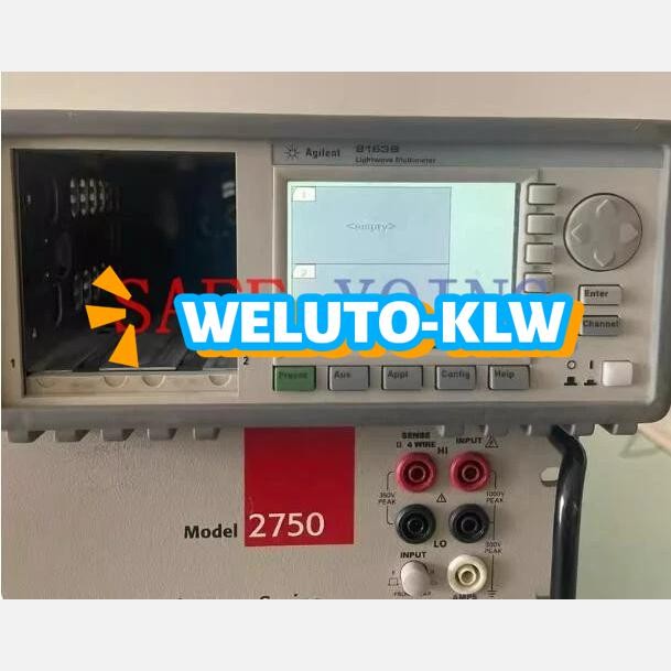 ONE Agilent 8163B optical power meter used
