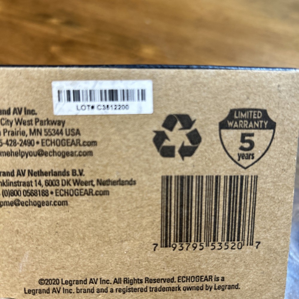 Echogear Mount-White for the Amazon Echo Dot (4th Gen)