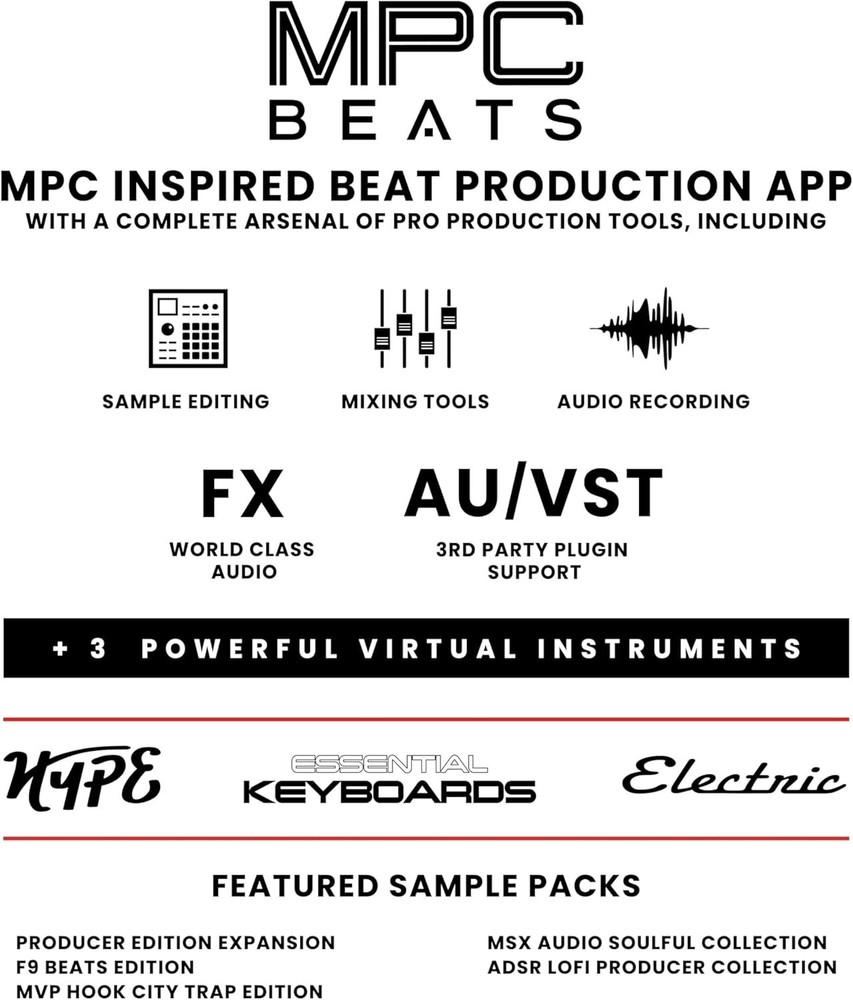MPK Mini MK3 25-Key MIDI Controller, Velocity Keys, NKS, Pro Sounds