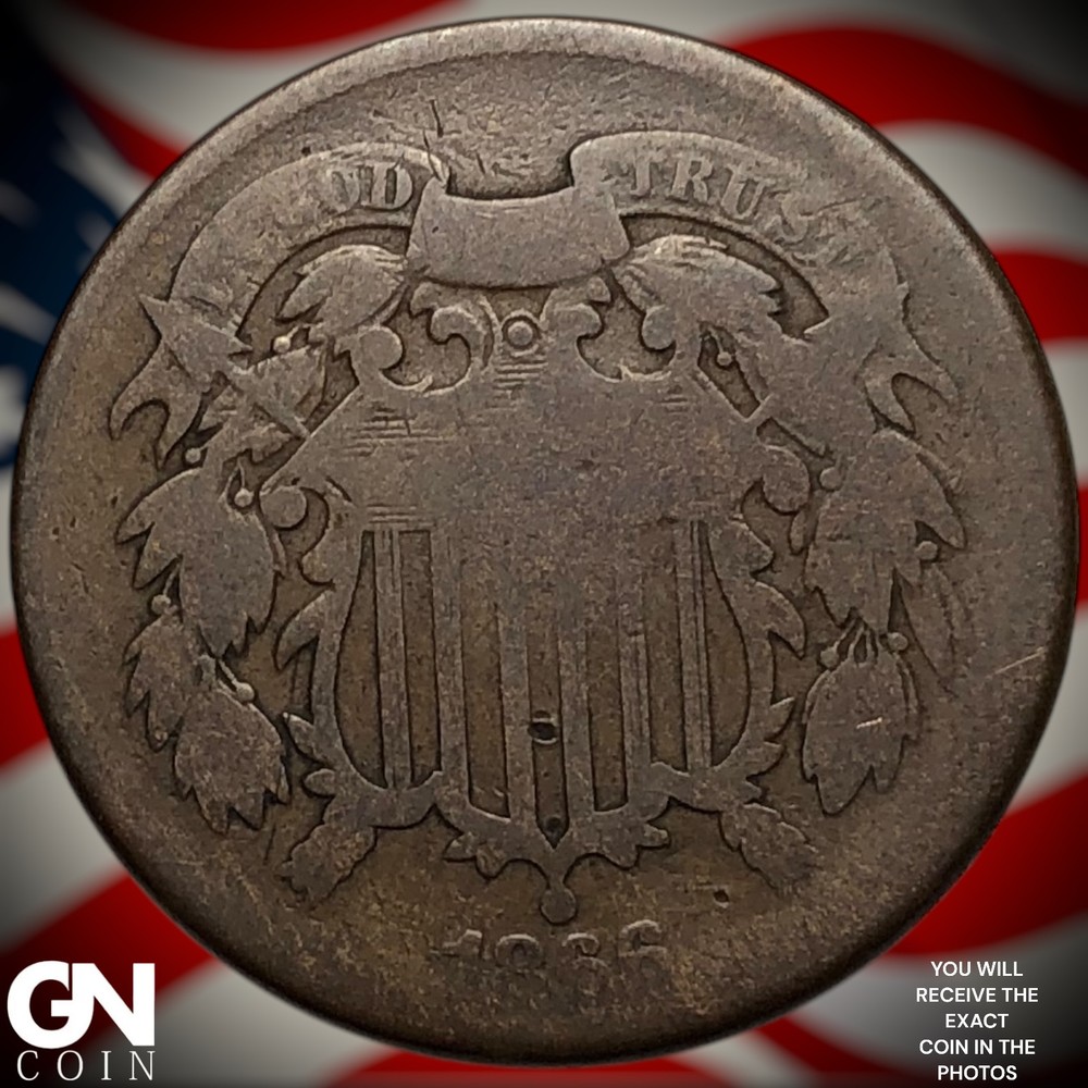 1866 2 Cent Piece Z2866