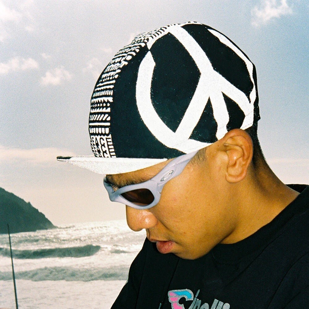Cinelli Cycling Cap : PEACE BLACK