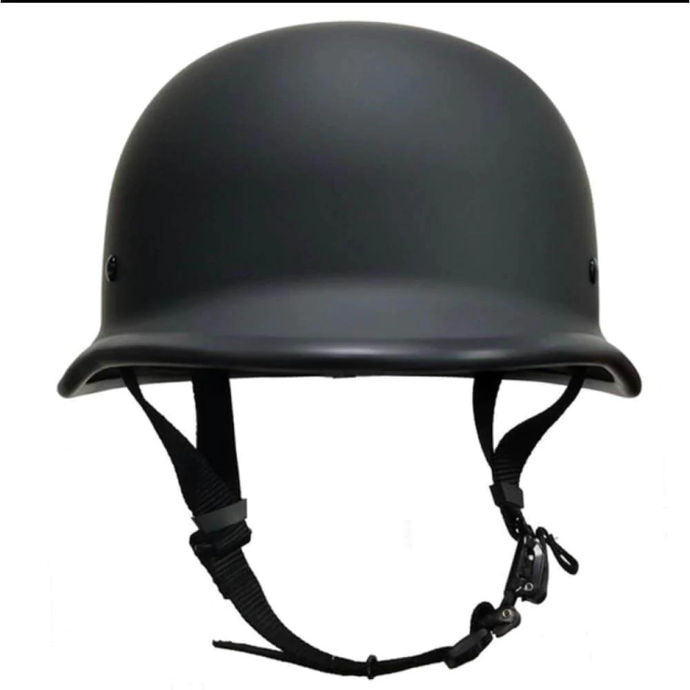 Micro DOT Mayhem German Style Motorcycle Helmet